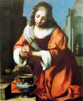 Vermeer, Jan - Saint Praxidis